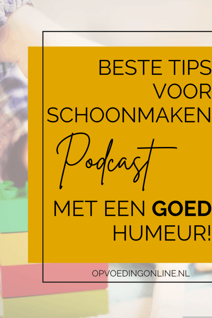 Schoonmaken met een goed humeur: over schema’s en overleg - podcast